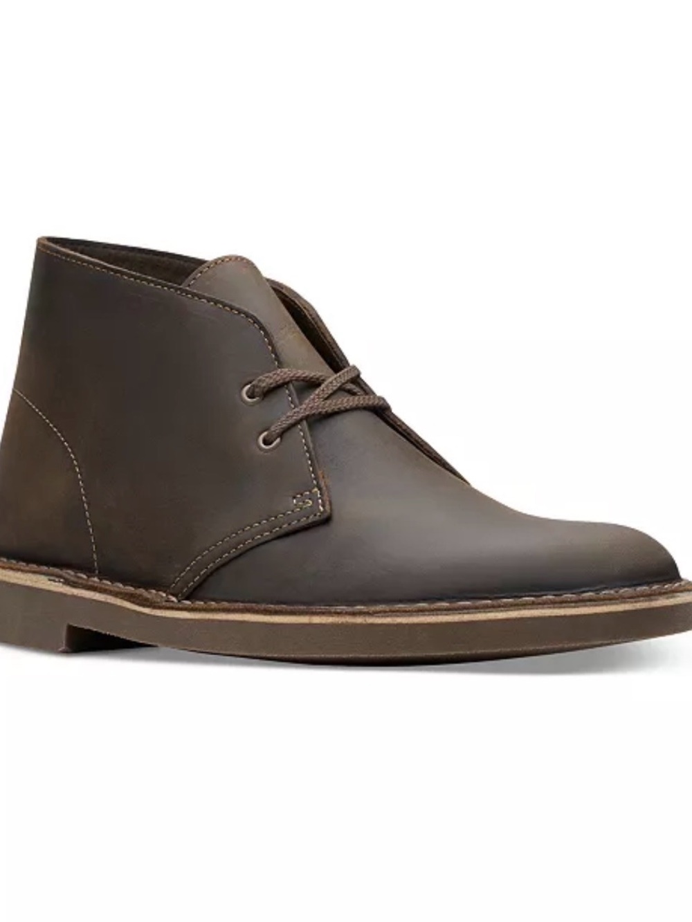 Clarks Men's Dark Brown Leather Bushacre 2—NWOT